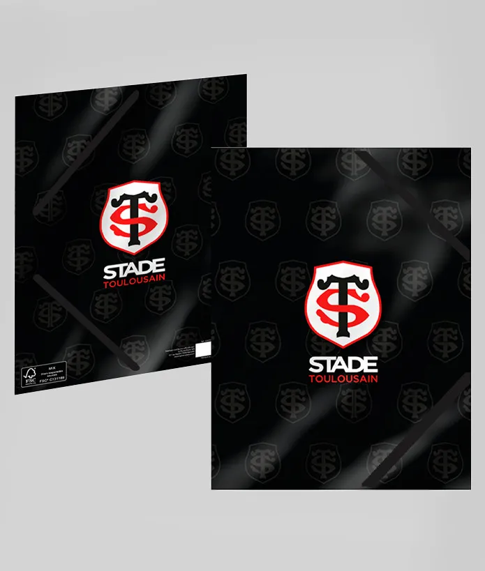 Chemise A4 cartonnée | Boutique Officielle du Stade Toulousain