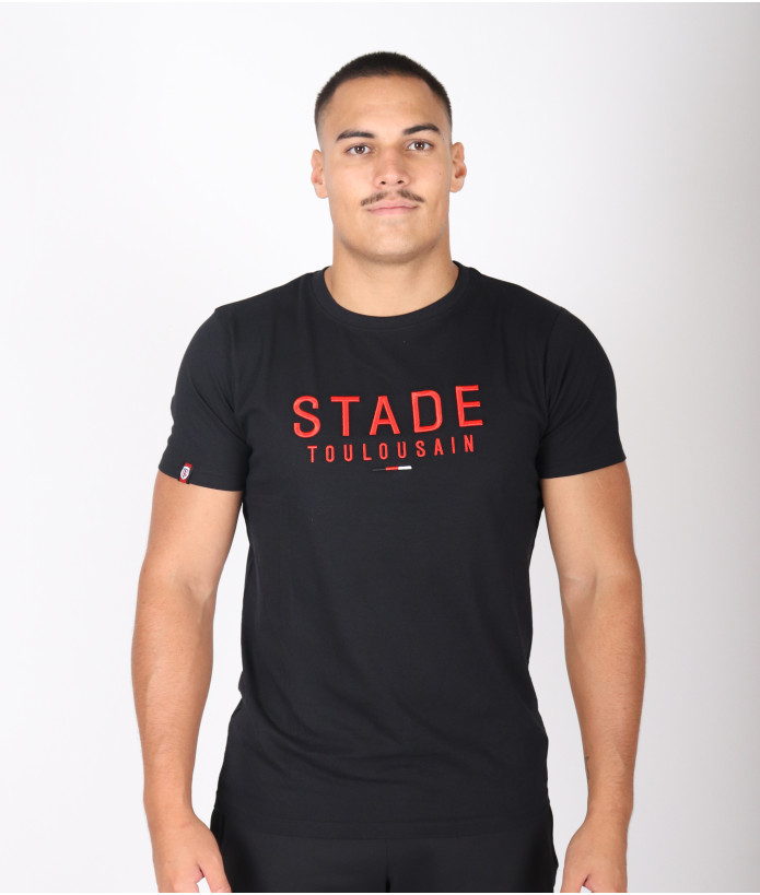 T-shirt Homme Megève Stade Toulousain noir 1