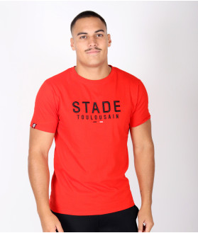 T-shirt Homme Megève Stade Toulousain rouge 1