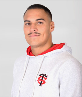 Sweat Hoodie Homme Sybelles Stade Toulousain gris 2