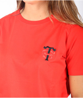 T-shirt Femme Tignes Stade Toulousain rouge 2