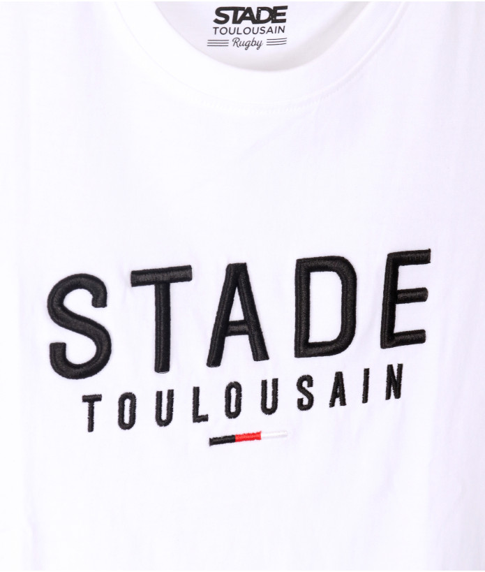 T-shirt Enfant Megève Stade Toulousain blanc  2