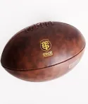 Ballon en Cuir Vintage T5 Stade Toulousain 1