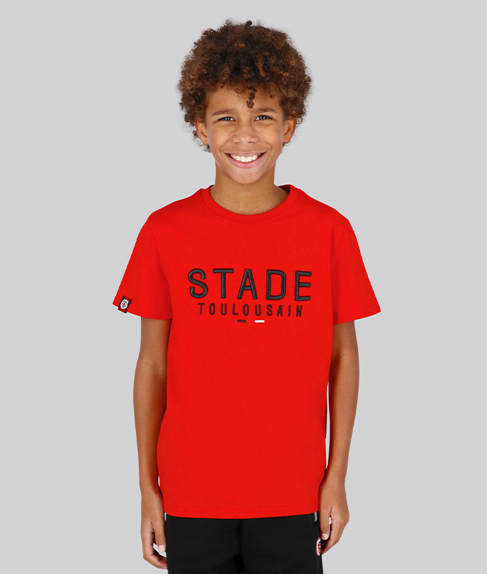 T-shirt Enfant Megève Stade Toulousain rouge 1