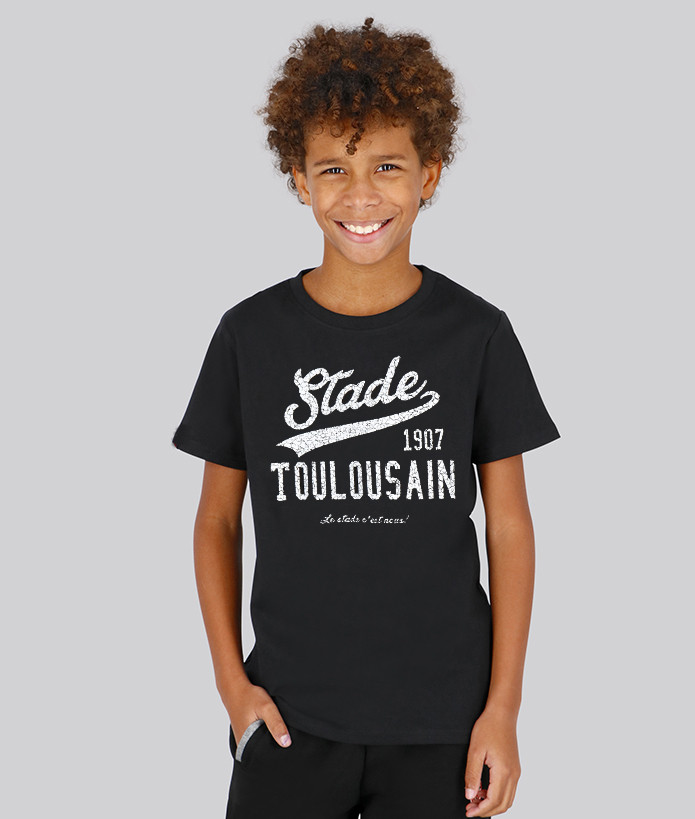 T-shirt Enfant Brave Stade Toulousain noir 1