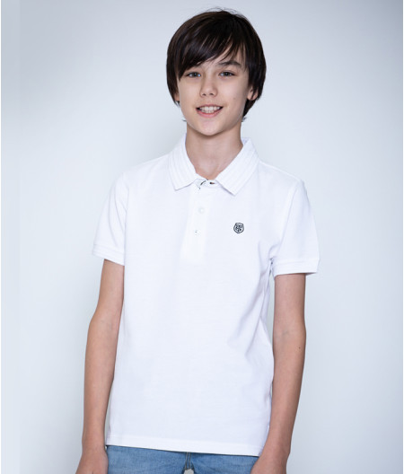 Polo Enfant Primus Stade Toulousain blanc 1