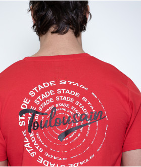T-shirt Homme Circle Stade Toulousain rouge 2