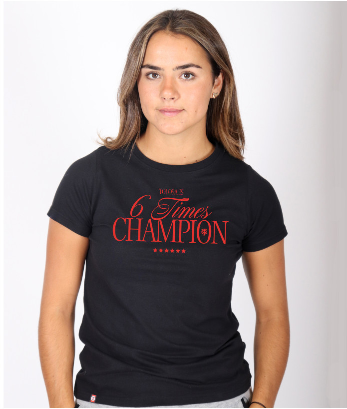 T-shirt Femme Champions Ccup 24 Stade Toulousain 1