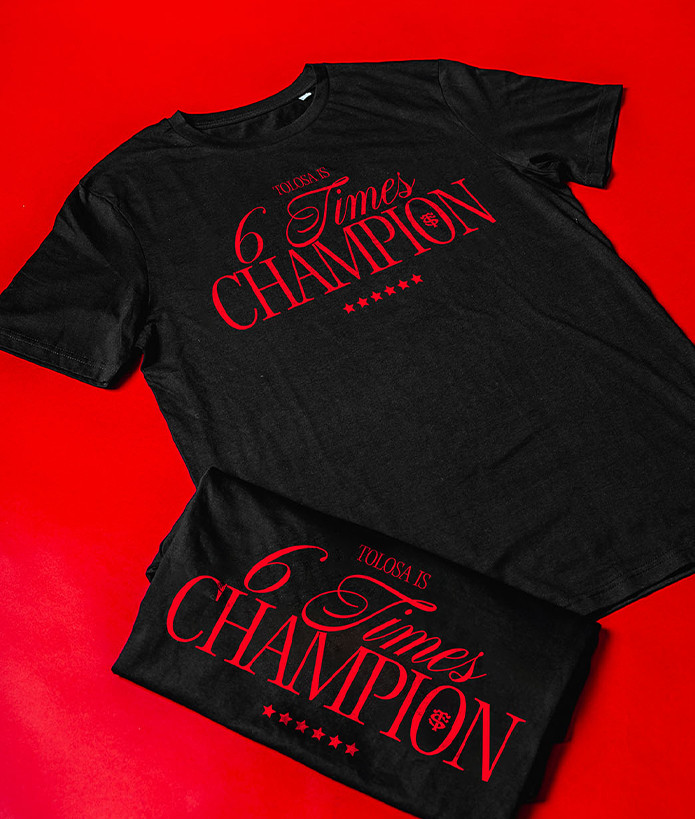 T-shirt Homme Champions 24 Ccup Stade Toulousain 2