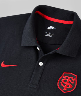 Polo Piqué Evergreen Homme 24/25 Stade Toulousain noir 2