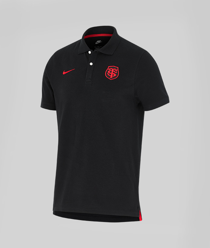 Polo Piqué Evergreen Homme 24/25 Stade Toulousain noir 1