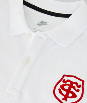 Polo Piqué Evergreen Homme 24/25 Stade Toulousain blanc 2