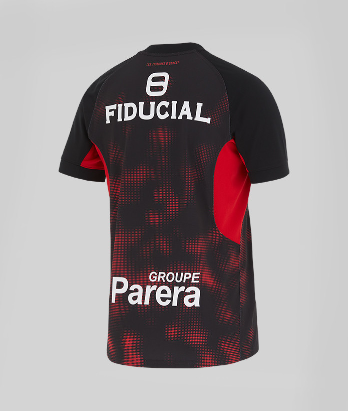 Maillot Homme Replica 24/25 Stade Toulousain noir et rouge 3