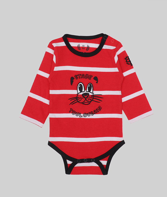 Body Manches Longues Bébé Cute Stade Toulousain 1