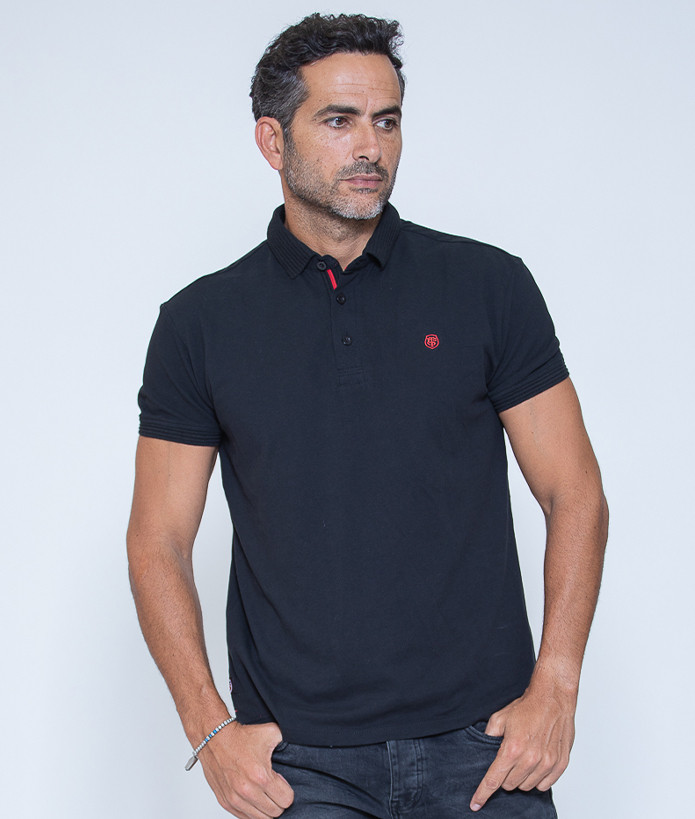 Polo Homme Manches Courtes Primus Stade Toulousain noir 1