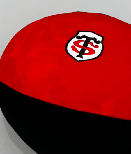 Coussin Ballon Géant Stade Toulousain 4