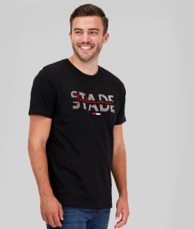 T-shirt Homme Manches Courtes Sled Stade Toulousain noir 3