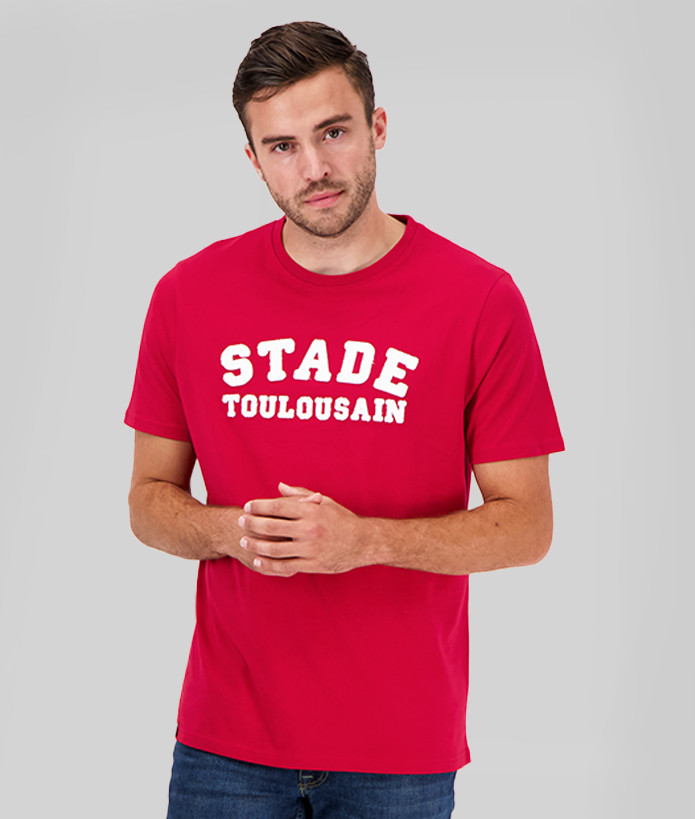 T-shirt Homme Manches Courtes Blizzard Stade Toulousain rouge 3