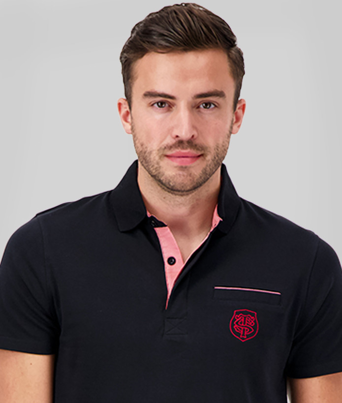 Polo Homme Manches Courtes Piolet Stade Toulousain 2