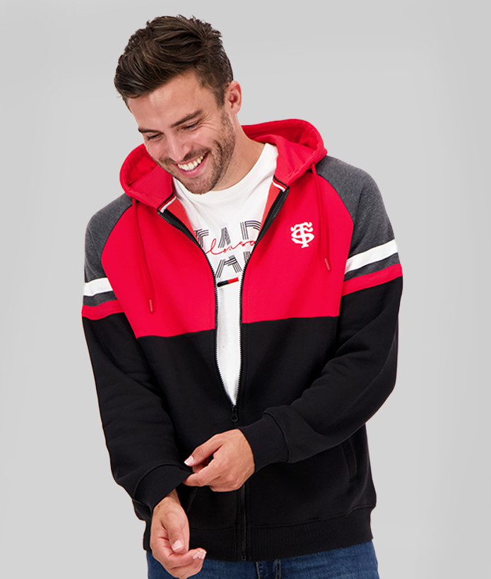 Veste Hoodie Homme Cottage Stade Toulousain 4