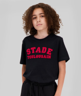 T-shirt Enfant Manches Courtes Blizzard Stade Toulousain noir 1