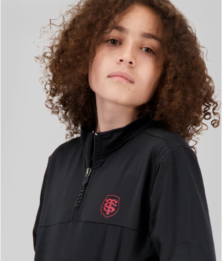 Veste Enfant Demi Zip Regular Polar Stade Toulousain Sweat Enfant Quart Zip Polar 1
