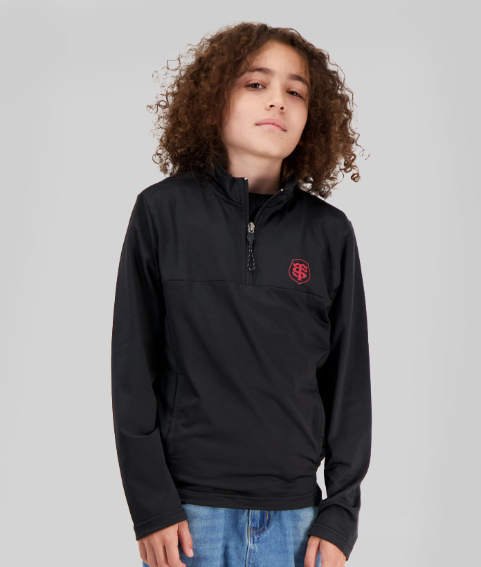 Veste Enfant Demi Zip Regular Polar Stade Toulousain Sweat Enfant Quart Zip Polar 3