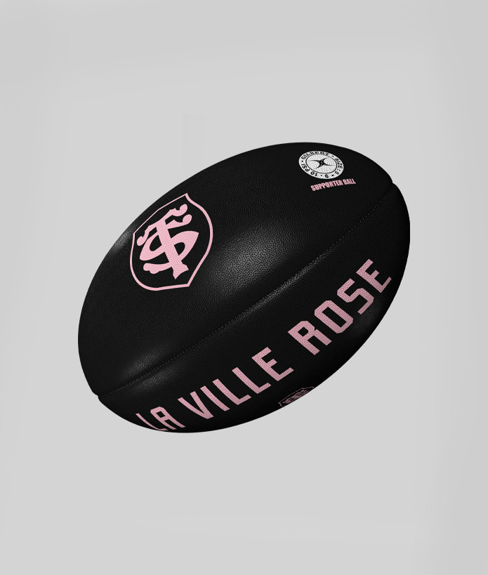 Ballon Supporter Taille 5 La Ville Rose Stade Toulousain 3