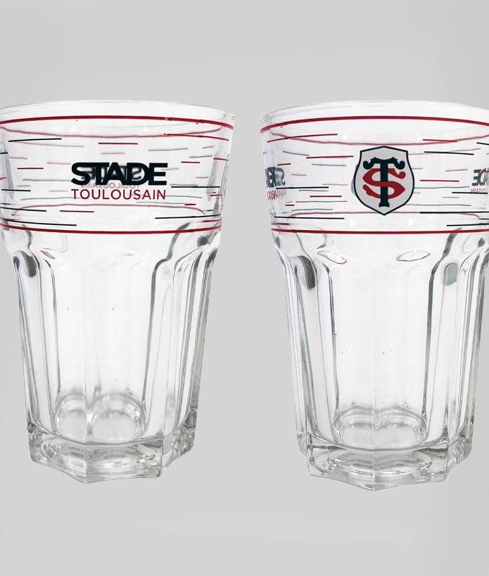 Set de 2 Verres Grand Format Stade Toulousain 2