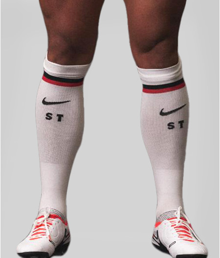 Chaussettes Officielles Nike 24/25 Stade Toulousain blanc 2