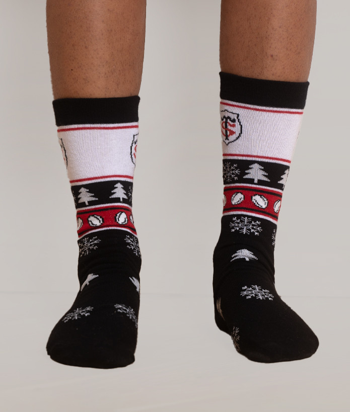 Chaussettes Unisexe Stade Noël 24 Stade Toulousain 3