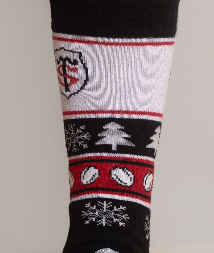 Chaussettes Unisexe Stade Noël 24 Stade Toulousain 2