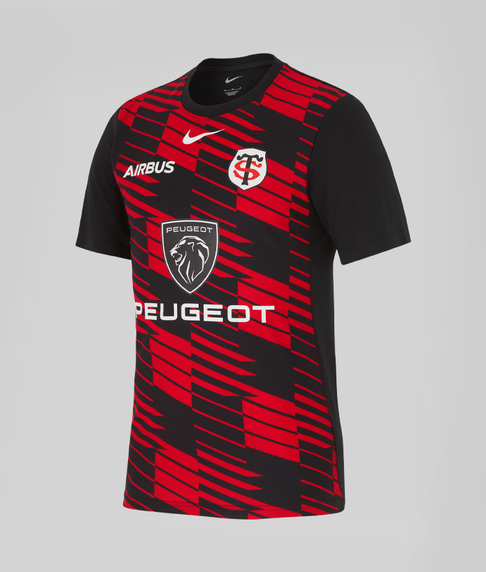 T-shirt Homme Warm Up Champions Cup 24/25 Stade Toulousain 4