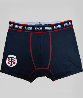 Lot De 2 Boxers Homme Stade Toulousain noir et rouge 3