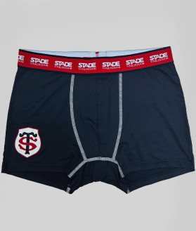 Lot De 2 Boxers Homme Stade Toulousain noir et rouge 2