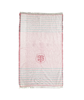 Fouta de plage Red Stade Toulousain 3