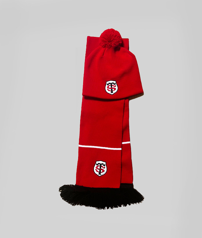 Set enfant Echarpe et Bonnet Stade Toulousain 1