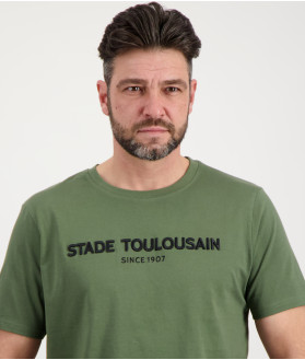 T-shirt Manches Courtes Homme Chic Stade Toulousain kaki 2