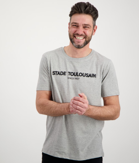 T-shirt Manches Courtes Homme Chic Stade Toulousain kaki 1