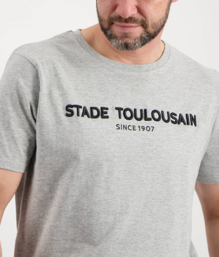 T-shirt Manches Courtes Homme Chic Stade Toulousain kaki 1