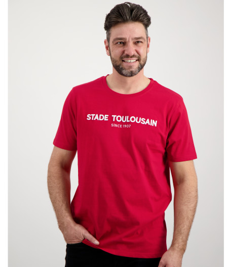 T-shirt Manches Courtes Homme Chic Stade Toulousain kaki 1