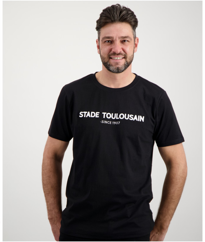 T-shirt Manches Courtes Homme Chic Stade Toulousain noir 5