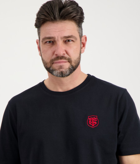 T-shirt Manches Courtes Homme Classic Stade Toulousain noir 1