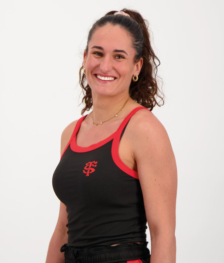 T-shirt Sans Manche Femme Détente Stripe Stade Toulousain 1