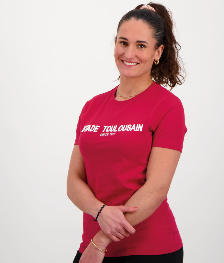 T-shirt Manches Courtes Femme Chic Stade Toulousain noir 1