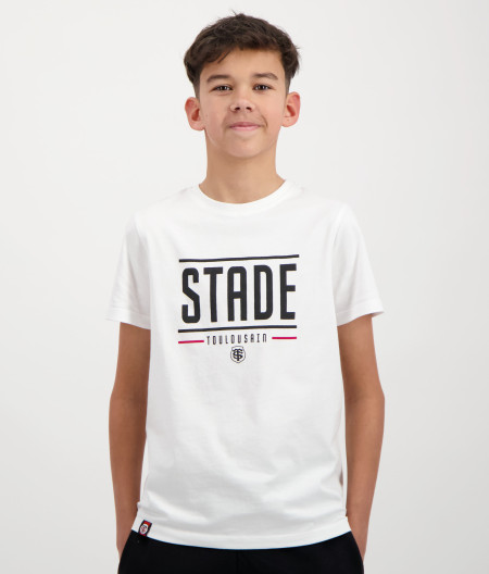 T-shirt Manches Courtes Enfant Create Stade Toulousain noir 1