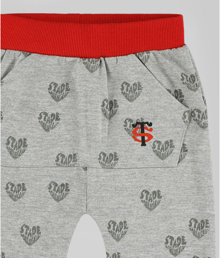 Jogging Bébé Baby Cœur Stade Toulousain 1