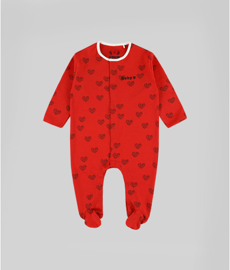 Pyjama Bébé Baby Cœur Stade Toulousain 1