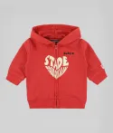 Veste Hoodie Bébé Cœur Stade Toulousain 1
