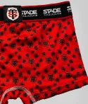 Lot de 2 Boxers Enfant Stade Toulousain noir et rouge 4